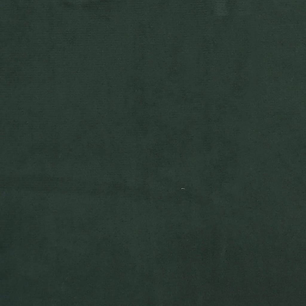 vidaXL Relaxing Chair Dark Green Velvet